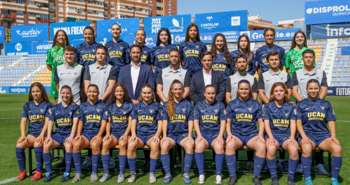 Foto de equipo de nuestra A Women